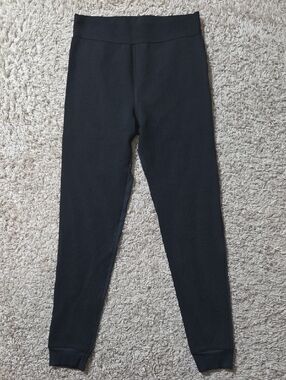 Alala Black Knit Joggers designed In New York, Size Medium, $189 Value
